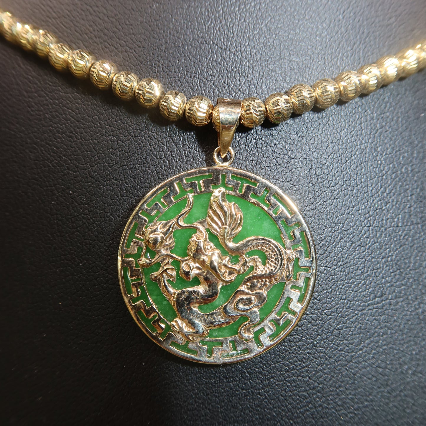 Jade Dragon Pendant