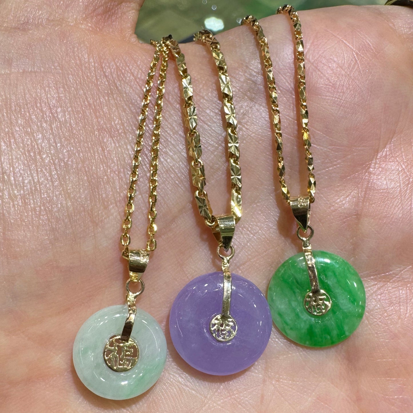 Dainty Jade Pendant