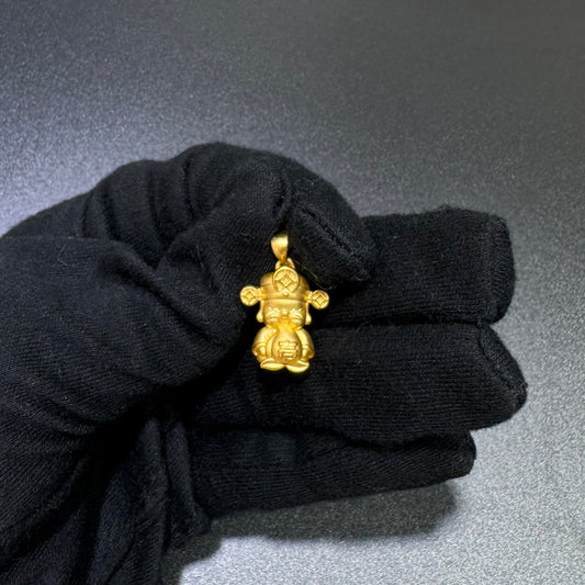 24k God of Wealth Pendant