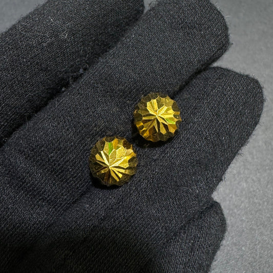 24k Ball Stud Earring