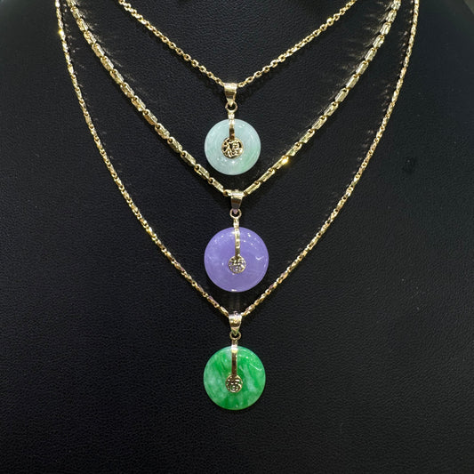 Dainty Jade Pendant