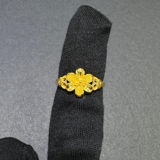 24k Flower Ring